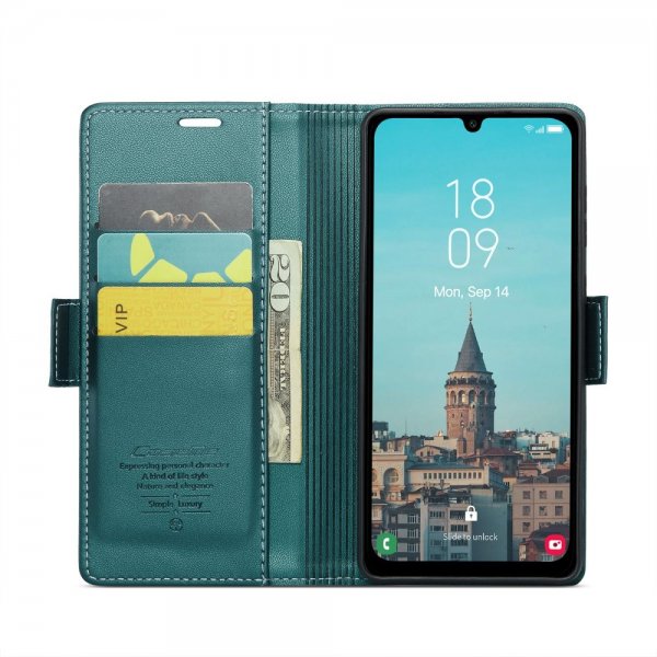 CaseMe Samsung Galaxy A25 Etui 023 Series Grønn