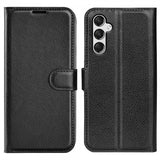 Samsung Galaxy A25 Etui Litchi Svart