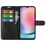 Samsung Galaxy A25 Etui Litchi Svart