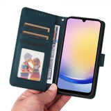 Betopnice Samsung Galaxy A25 Etui Avtagbart Deksel 005 Blå