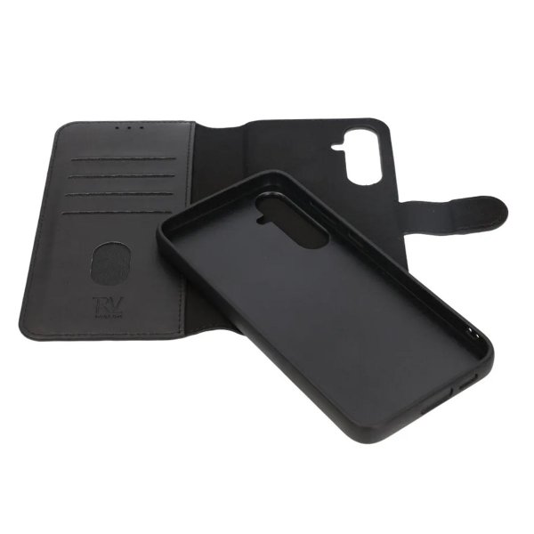 Rvelon Samsung Galaxy A25 Etui Detachable Wallet Case Svart