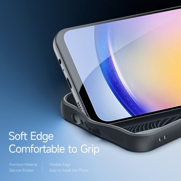 Dux Ducis Samsung Galaxy A25 Deksel Aimo Series Svart
