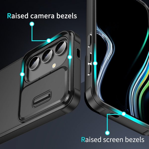 Samsung Galaxy A25 Deksel Camera Slide Svart