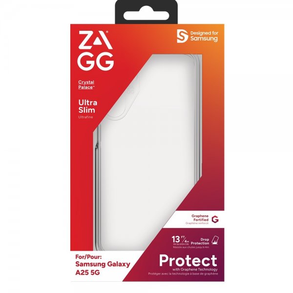 Zagg Samsung Galaxy A25 Deksel Crystal Palace Transparent