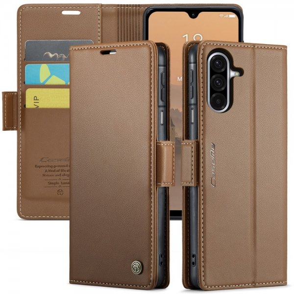 CaseMe Samsung Galaxy A26 Etui 023 Series Brun