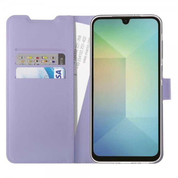 Vivanco Samsung Galaxy A26 Etui Classic Wallet Lavender