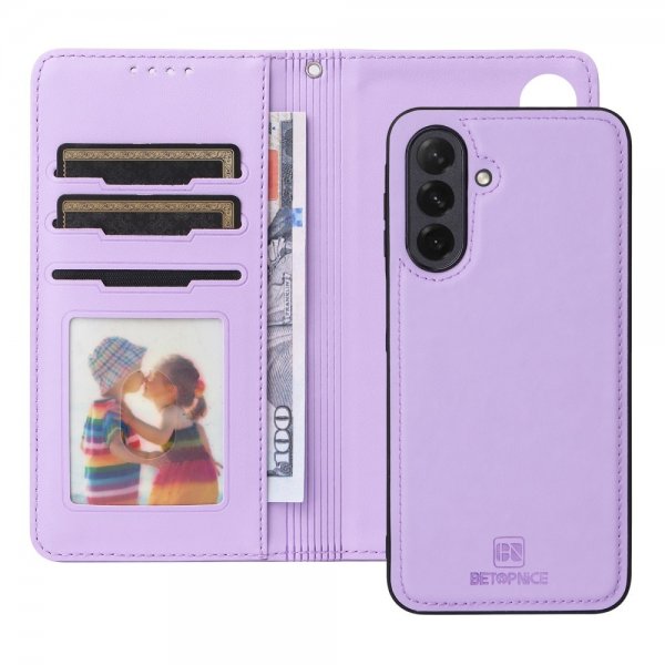 Betopnice Samsung Galaxy A26 Etui Avtagbart Deksel 005 Lilla