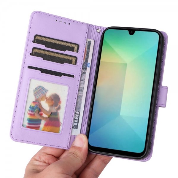 Betopnice Samsung Galaxy A26 Etui Avtagbart Deksel 005 Lilla