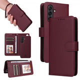 Betopnice Samsung Galaxy A26 Etui Avtagbart Deksel 005 Rød