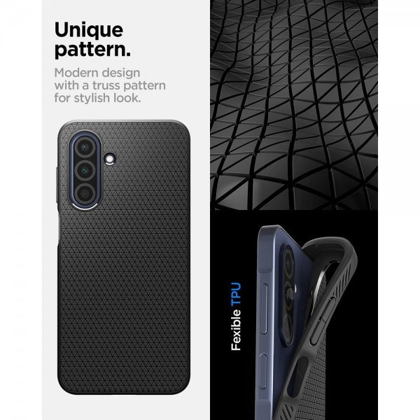 Spigen Samsung Galaxy A26 Deksel Liquid Air Matte Black