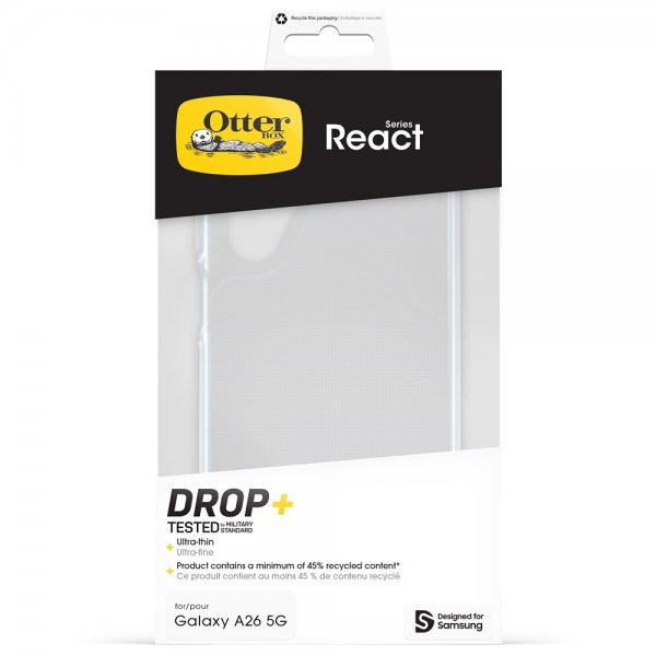 Otterbox Samsung Galaxy A26 Deksel React Transparent