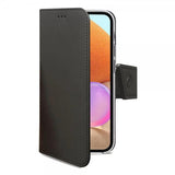 Celly Samsung Galaxy A32 4G Etui Wally Wallet Case Svart