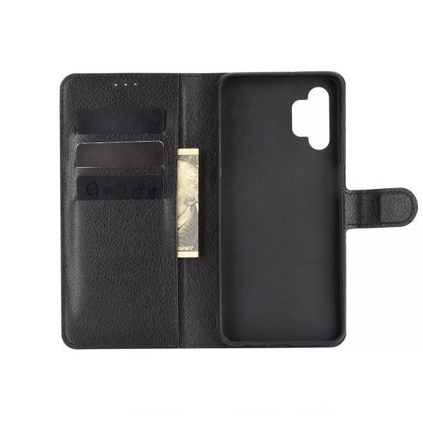 Rvelon Samsung Galaxy A32 4G Etui Wallet Case Svart