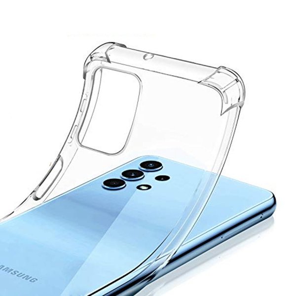 Rvelon Samsung Galaxy A32 5G Deksel Støtsikker Transparent