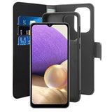 Puro Samsung Galaxy A33 5G Etui 2-i-1 Lommeboketui Svart