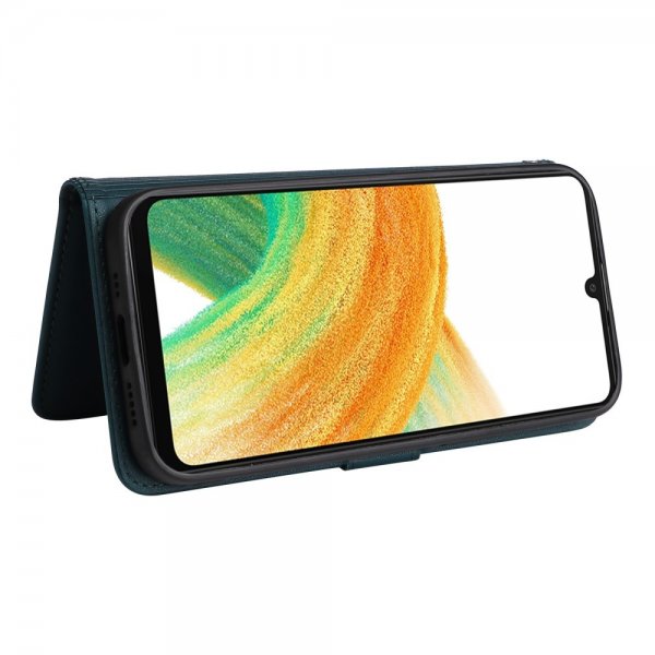Betopnice Samsung Galaxy A33 5G Etui Avtagbart Deksel 005 Blå