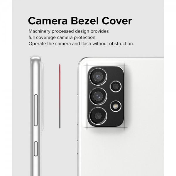 Ringke Samsung Galaxy A33 5G/Galaxy A53 5G Kamerabeskytter Camera Styling Svart