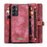 CaseMe Samsung Galaxy A34 5G Etui 008 Series Avtakbart Deksel Rød
