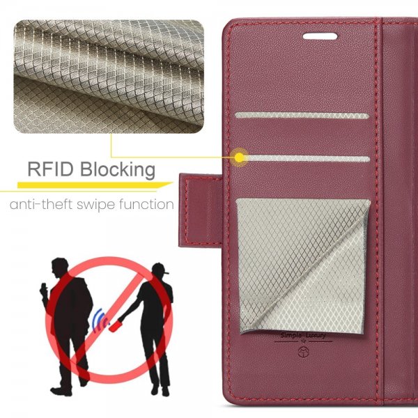 CaseMe Samsung Galaxy A34 5G Etui 023 Series Rød