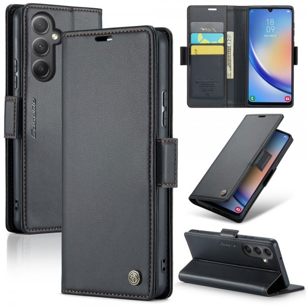 CaseMe Samsung Galaxy A34 5G Etui 023 Series Svart