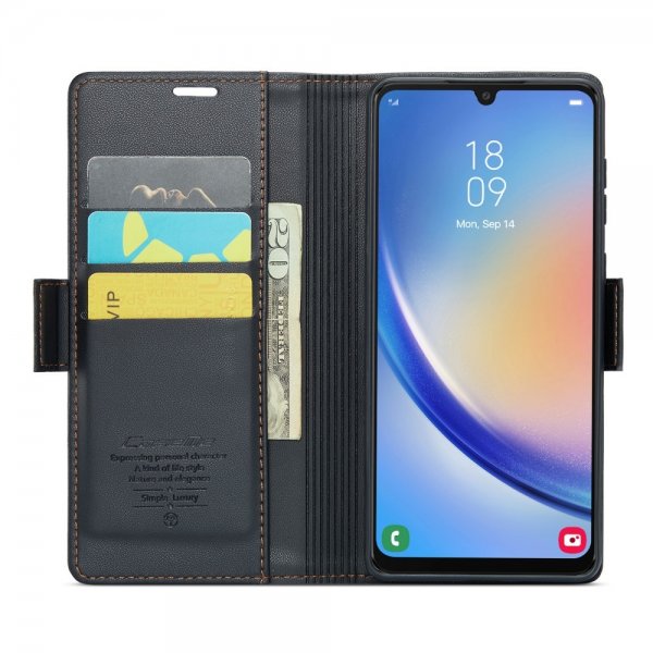 CaseMe Samsung Galaxy A34 5G Etui 023 Series Svart