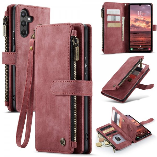 CaseMe Samsung Galaxy A34 5G Etui C30 Series Rød