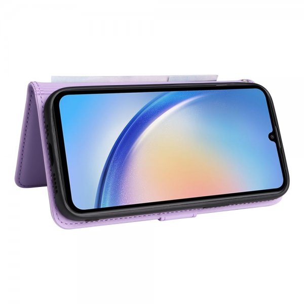 Betopnice Samsung Galaxy A34 5G Etui Avtagbart Deksel 005 Lilla