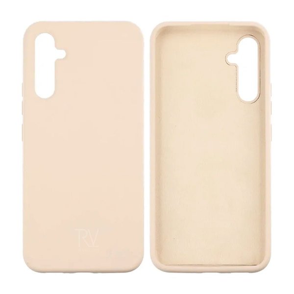 Rvelon Samsung Galaxy A34 5G Deksel Silikon Beige