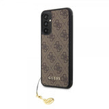 Guess Samsung Galaxy A34 5G Deksel 4G Charms Brun