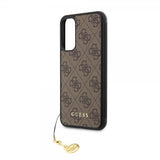 Guess Samsung Galaxy A34 5G Deksel 4G Charms Brun