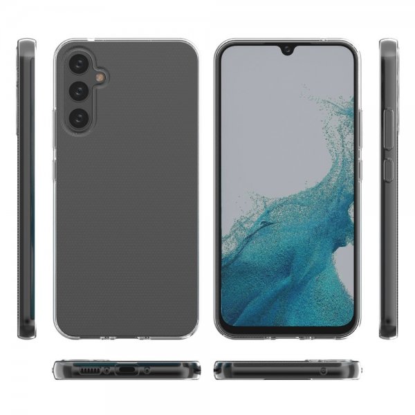 Nordic Covers Samsung Galaxy A34 5G Deksel Feather Series Transparent
