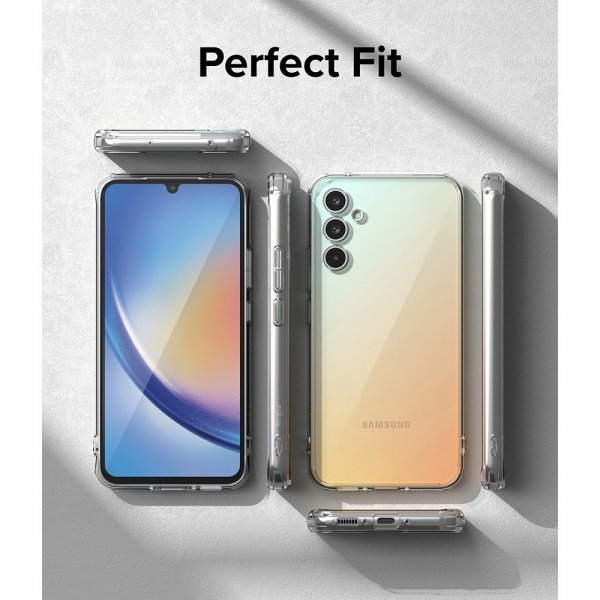 Ringke Samsung Galaxy A34 5G Deksel Fusion Clear