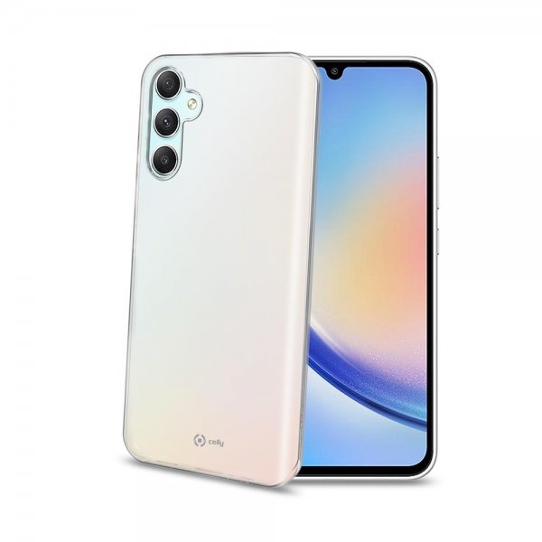 Celly Samsung Galaxy A34 5G Deksel GELSKIN Klar