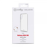 Celly Samsung Galaxy A34 5G Deksel GELSKIN Klar