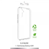 Puro Samsung Galaxy A34 5G Deksel Nude Transparent