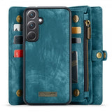CaseMe Samsung Galaxy A35 Etui 008 Series Avtakbart Deksel Blå