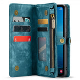 CaseMe Samsung Galaxy A35 Etui 008 Series Avtakbart Deksel Blå