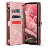 CaseMe Samsung Galaxy A35 Etui 008 Series Avtakbart Deksel Rosa