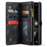 CaseMe Samsung Galaxy A35 Etui 008 Series Avtakbart Deksel Svart