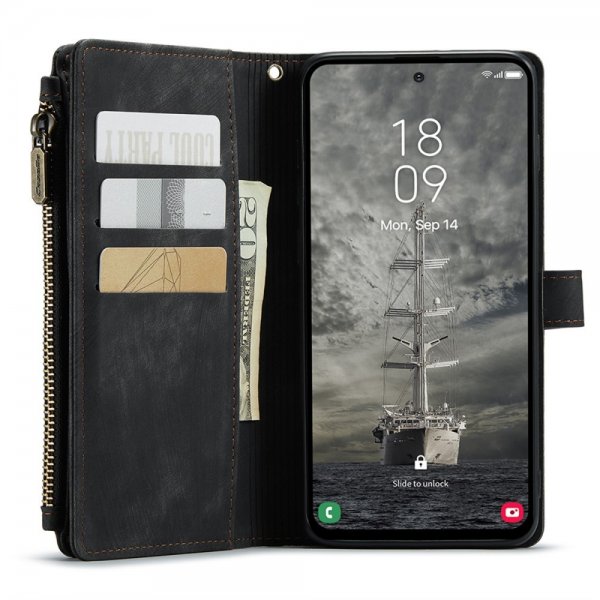 CaseMe Samsung Galaxy A35 Etui C30 Series Svart