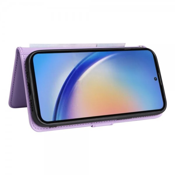 Betopnice Samsung Galaxy A35 Etui Avtagbart Deksel 005 Lilla