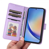Betopnice Samsung Galaxy A35 Etui Avtagbart Deksel 005 Lilla