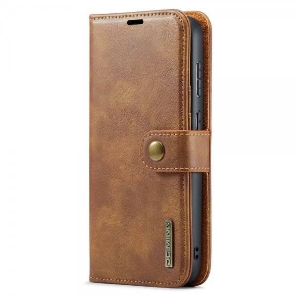 Dg.Ming Samsung Galaxy A35 Etui Avtagbart Deksel Brun