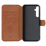 Rvelon Samsung Galaxy A35 Etui 4 Kortlomme Brun