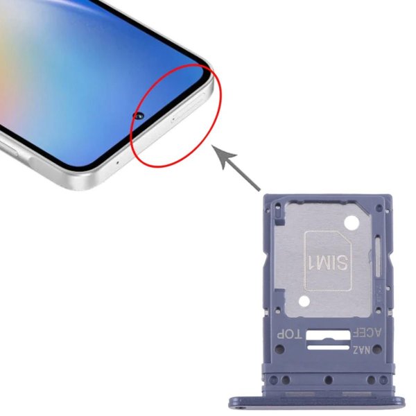 Samsung Galaxy A35 SIM-kortholder - Svart