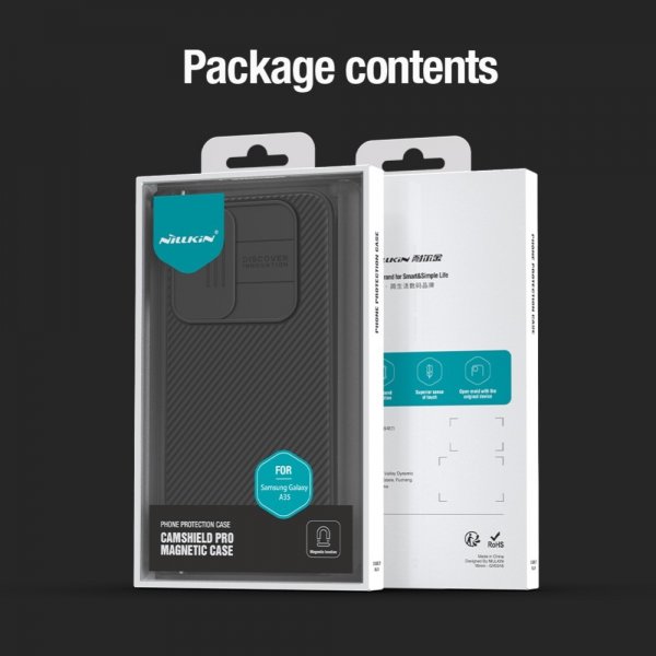 Nillkin Samsung Galaxy A35 Deksel CamShield Pro MagSafe Svart