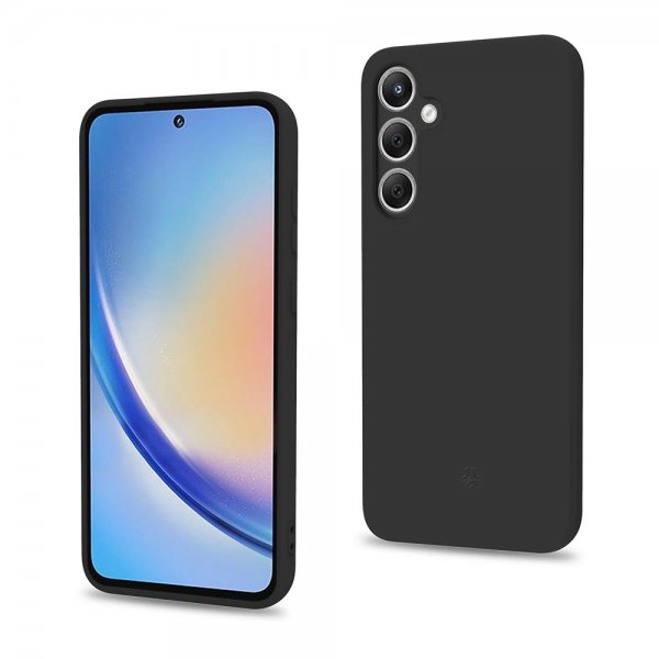 Celly Samsung Galaxy A35 Deksel CROMO Svart