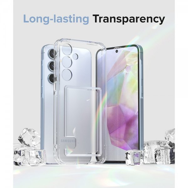 Ringke Samsung Galaxy A35 Deksel Fusion Card Clear