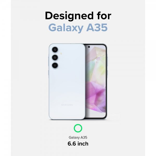 Ringke Samsung Galaxy A35 Deksel Fusion Matte Clear
