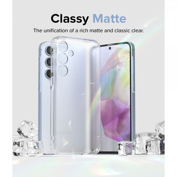 Ringke Samsung Galaxy A35 Deksel Fusion Matte Clear